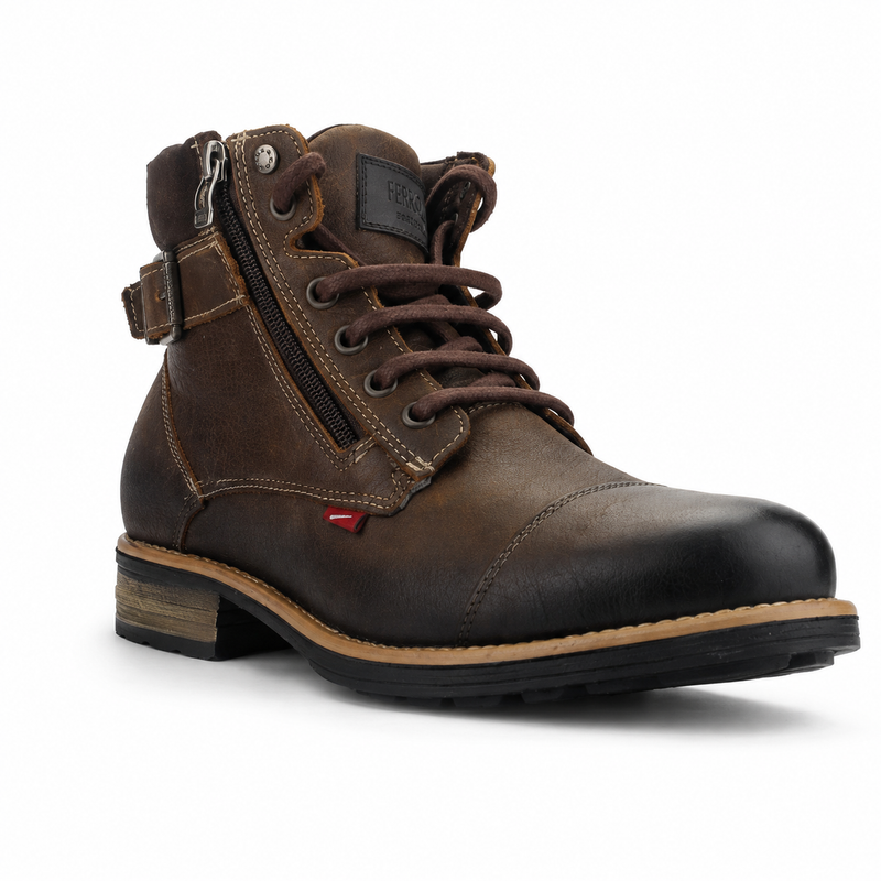 Botin Ferracini Hombre 9873 York Café Casual