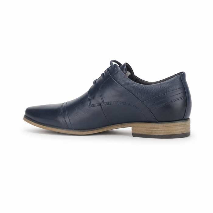 Zapato Ferracini Hombre 6065 Derby Azul Marino Casual