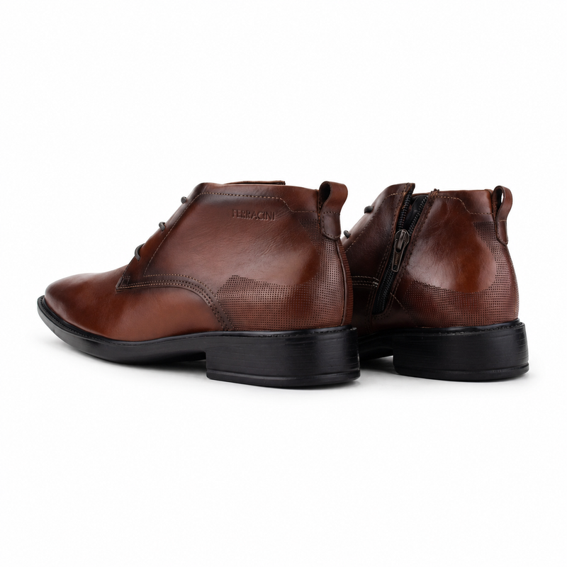 Botin Ferracini Hombre 6867 Paris Café Casual