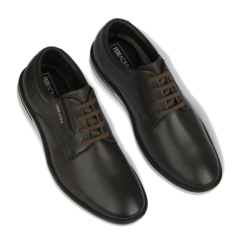 Zapato Ferracini Hombre 3618 Monterrey Café Casual