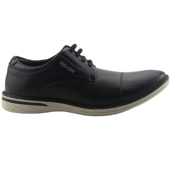 Zapato Ferracini Hombre Monterrey 3622 Negro Casual