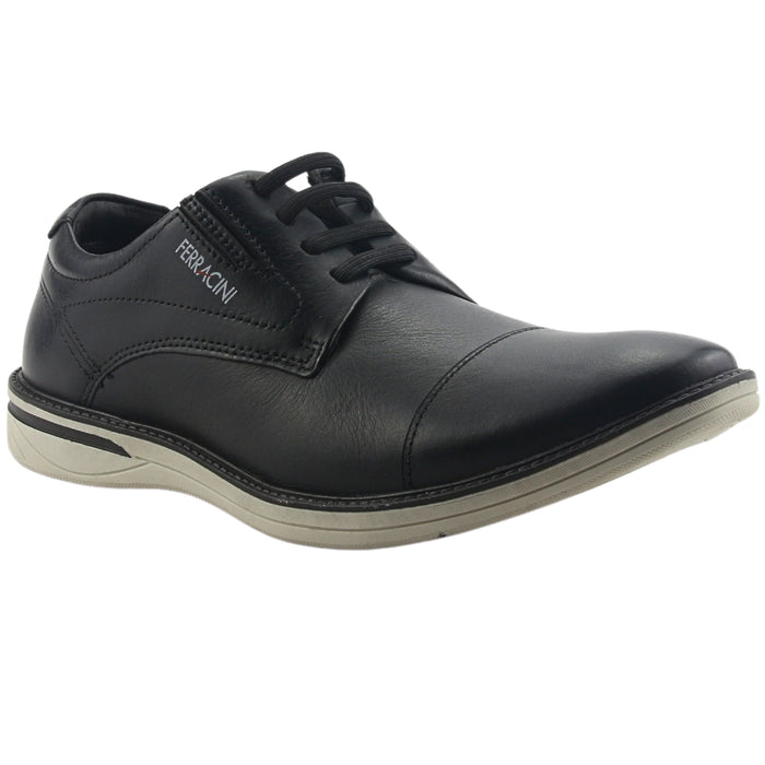 Zapato Ferracini Hombre Monterrey 3622 Negro Casual