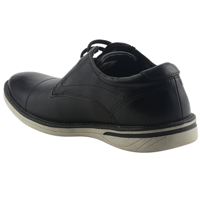 Zapato Ferracini Hombre Monterrey 3622 Negro Casual