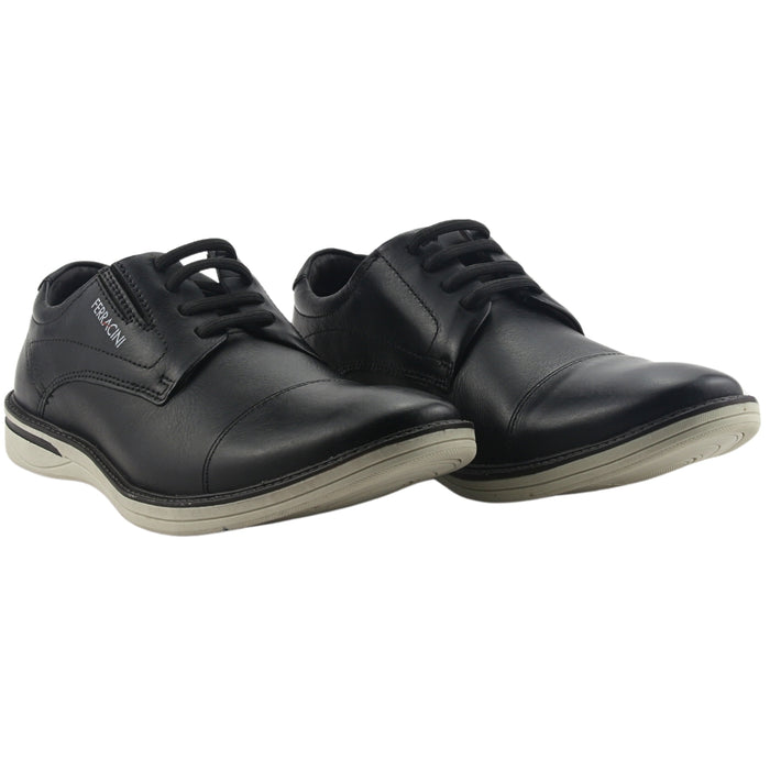 Zapato Ferracini Hombre Monterrey 3622 Negro Casual