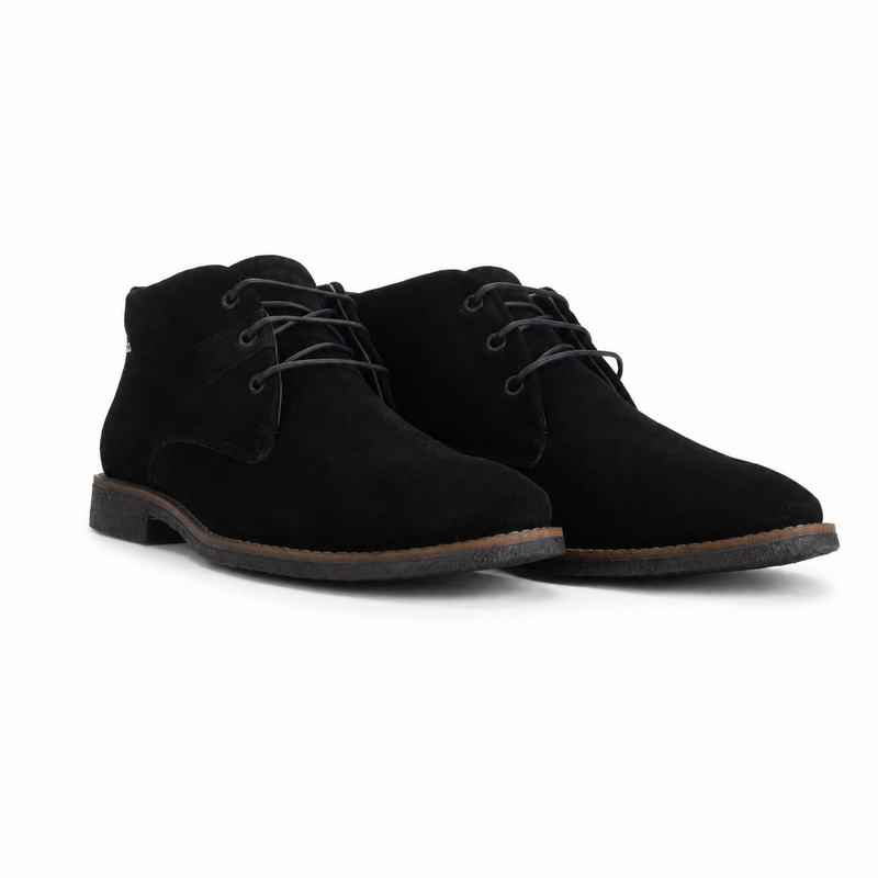 Botín Negro Hombre Casual Ferracini 6431