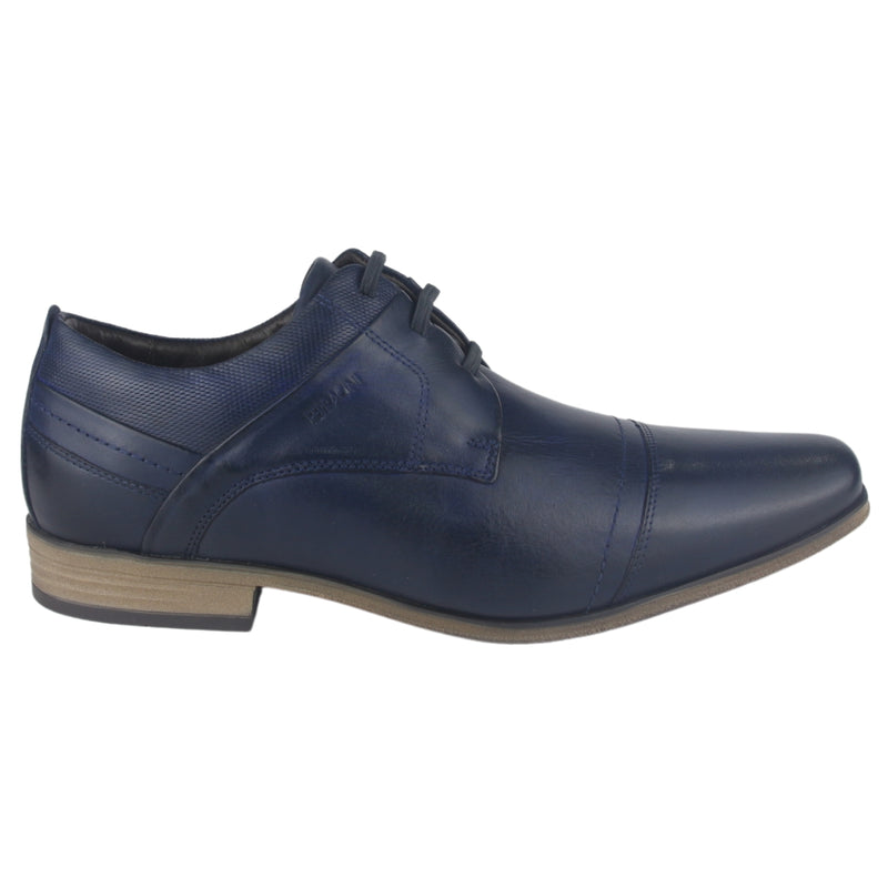 Zapato Ferracini Hombre 6065 Derby Azul Marino Casual