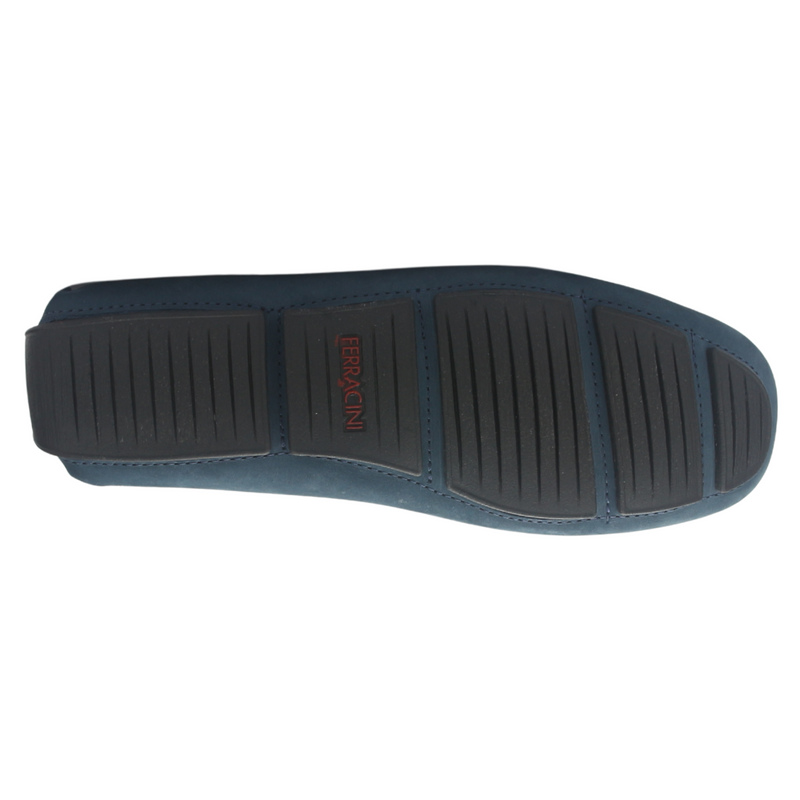 Mocasin Ferracini Hombre 2770 Mali Azul Marino Casual