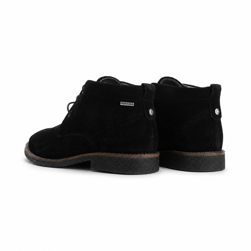 Botín Negro Hombre Casual Ferracini 6431