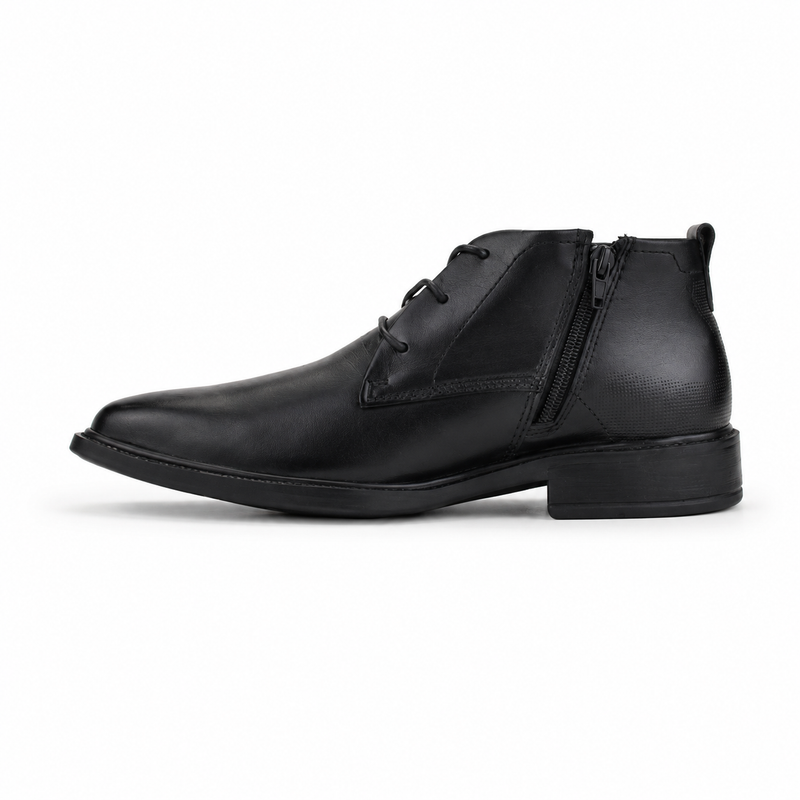 Botin Ferracini Hombre 6867 Paris Negro Casual