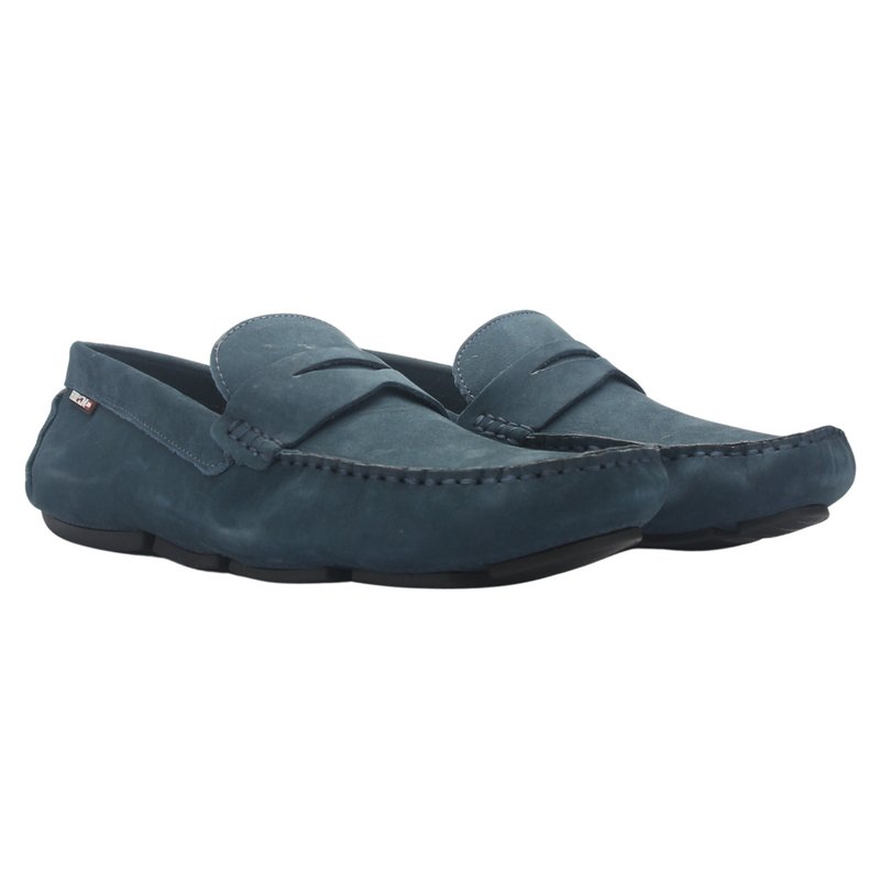 Mocasin Ferracini Hombre 2770 Mali Azul Marino Casual