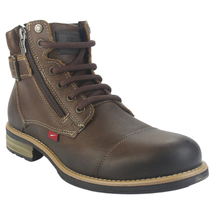 Botin Ferracini Hombre 9873 York Café Casual