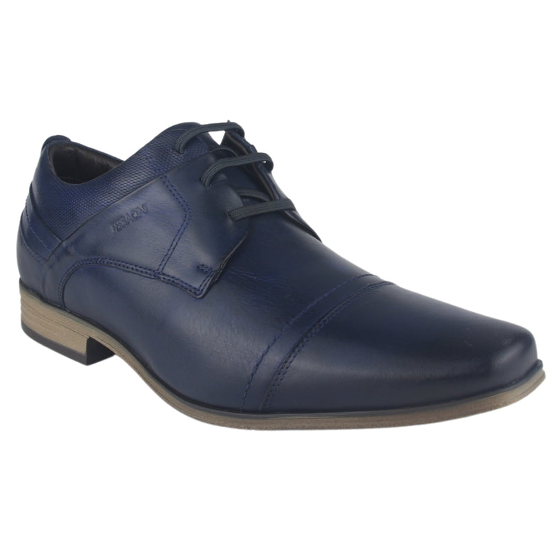 Zapato Ferracini Hombre 6065 Derby Azul Marino Casual