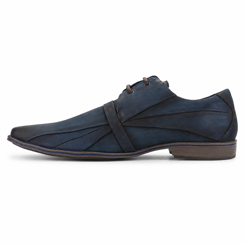 Zapato Azul Hombre Casual Ferracini 5227