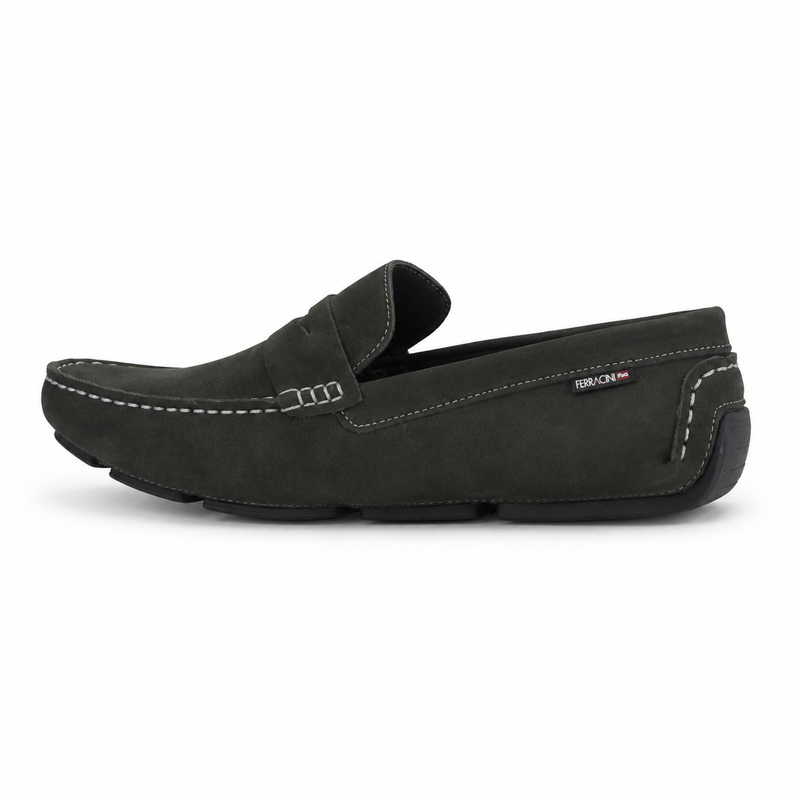 Mocasin Negro Hombre Casual Ferracini 2770