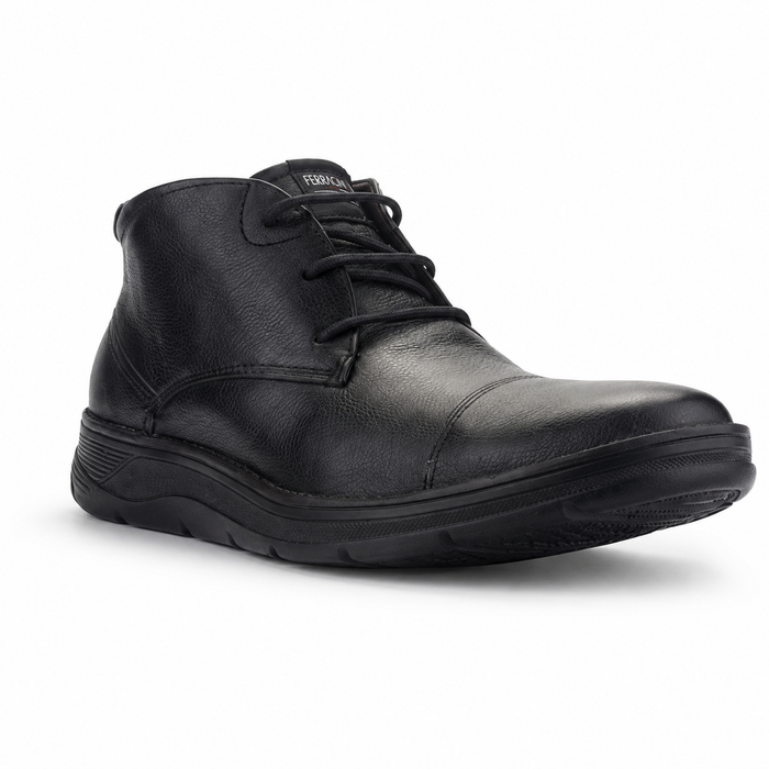 Botin Ferracini Hombre 5542 Fluence Negro/Negro Casual