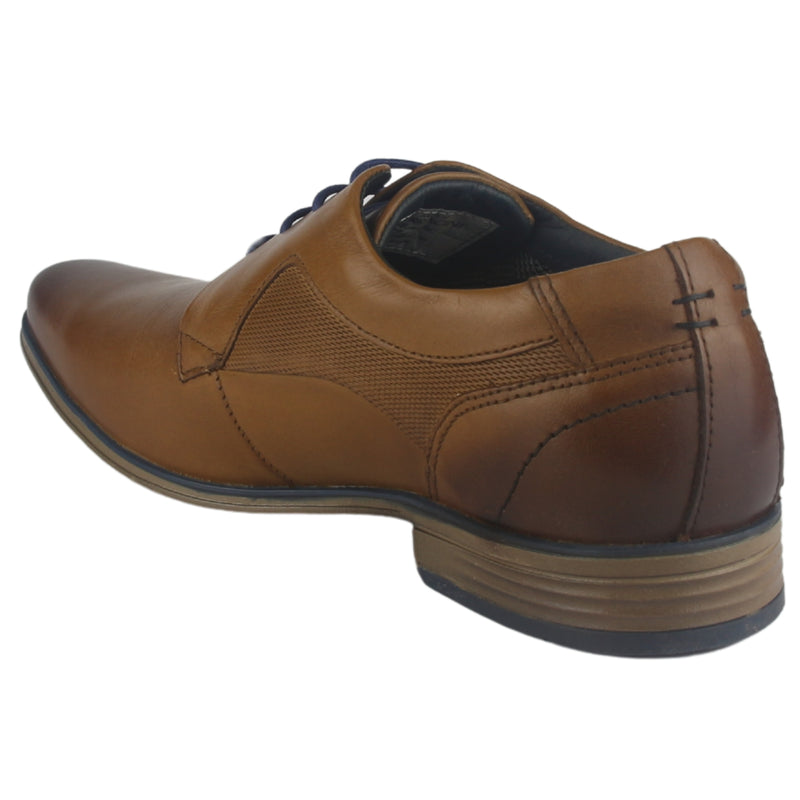 Zapato Ferracini Hombre 6067 Derby Café Claro Casual