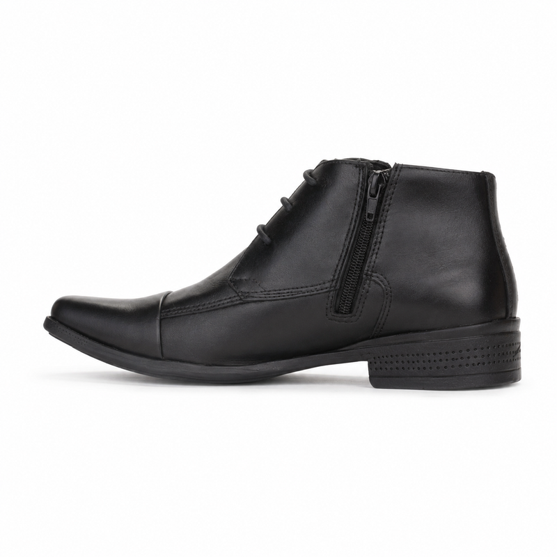 Botin Ferracini Hombre 4363 Frankfurt Negro Casual