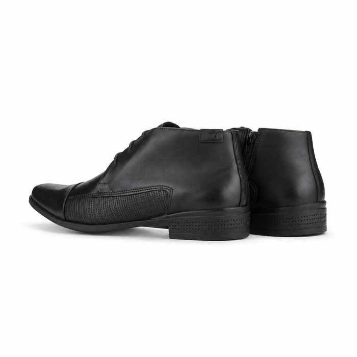Botin Ferracini Hombre 4363 Frankfurt Negro Casual