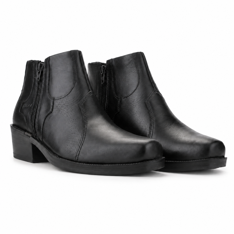 Botin Ferracini Hombre 9015 New Country Negro Casual