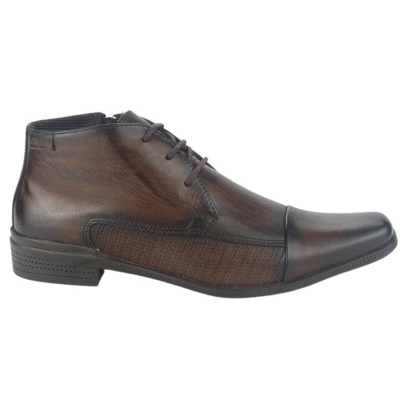 Botin Ferracini Hombre 4363 Frankfurt Tostado Casual