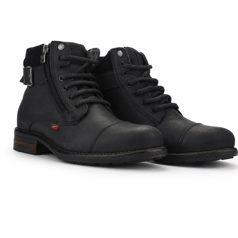 Botin Ferracini Hombre 9873 York Gris Casual