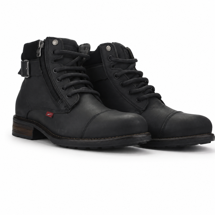 Botin Ferracini Hombre 9873 York Gris Casual
