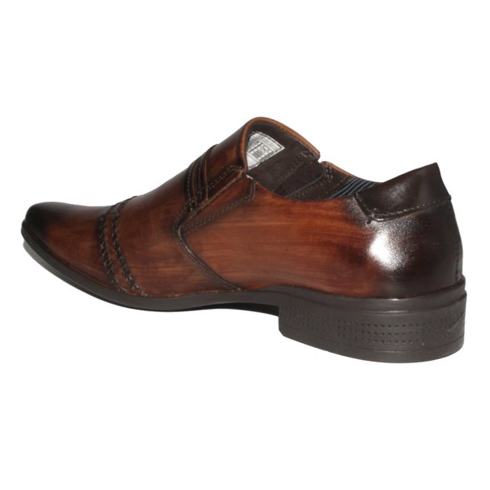 Zapato Ferracini Hombre Frankfurt 4349 Café Formal