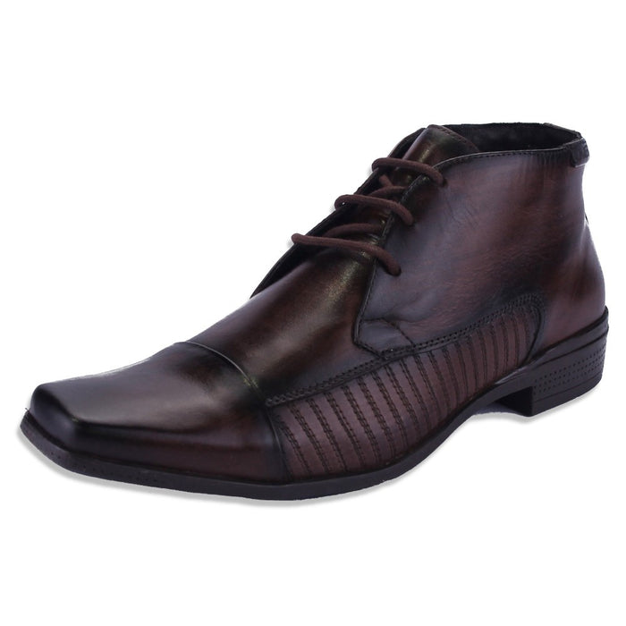 Botin Ferracini Hombre Frankfurt 4363 Café Formal