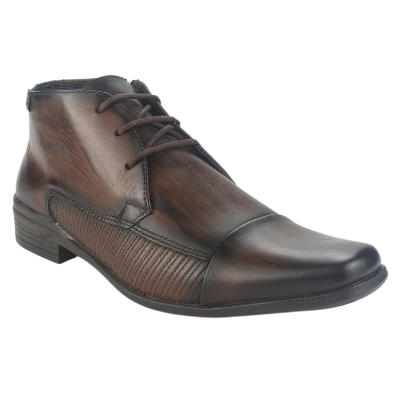 Botin Ferracini Hombre 4363 Frankfurt Tostado Casual