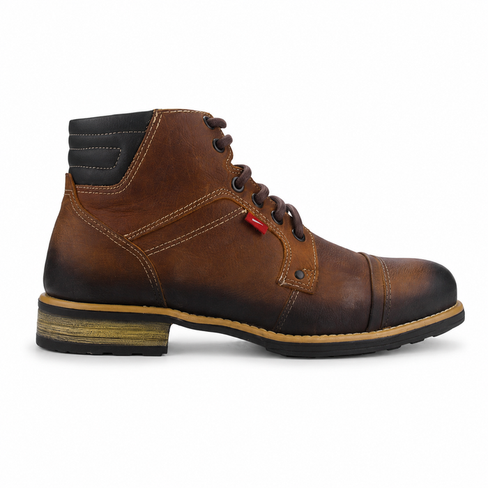 Botin Ferracini Hombre 9873 York Camel Casual