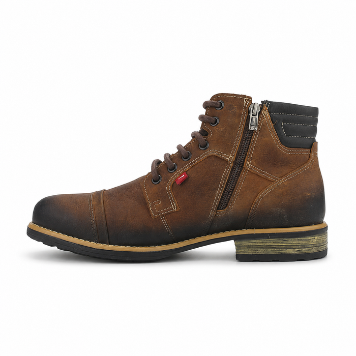 Botin Ferracini Hombre 9873 York Camel Casual