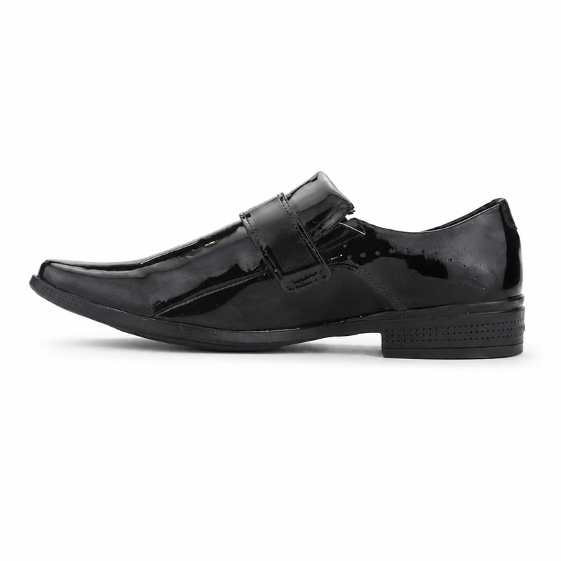 Zapato Ferracini Hombre 4373 Frankfurt Negro Charol Casual