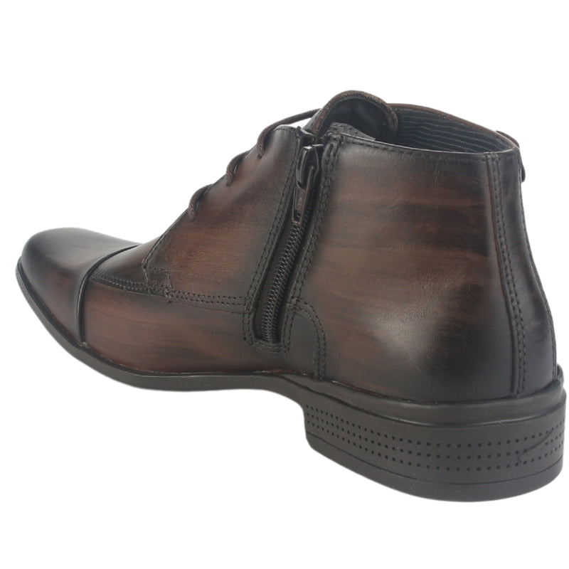 Botin Ferracini Hombre 4363 Frankfurt Tostado Casual