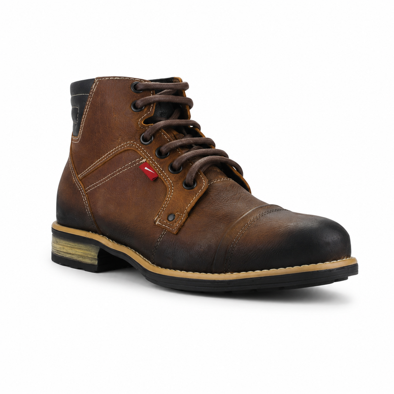Botin Ferracini Hombre 9873 York Camel Casual
