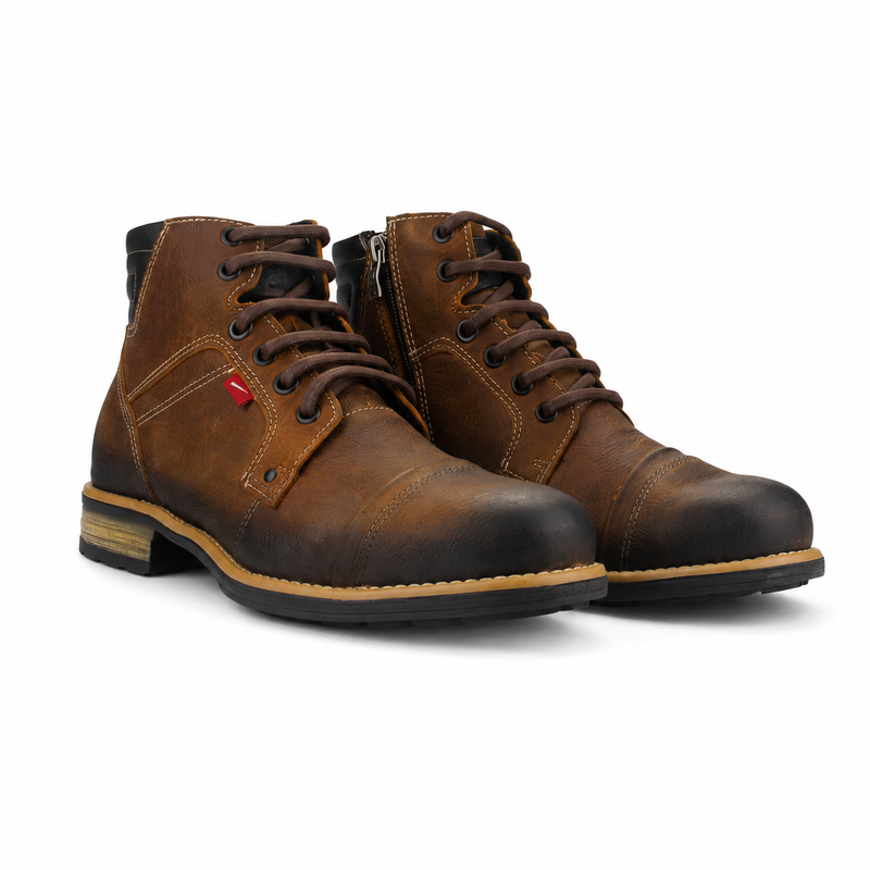 Botin Ferracini Hombre 9873 York Camel Casual