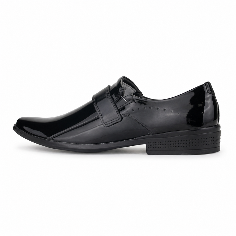 Zapato Ferracini Hombre 4373 Frankfurt Negro Charol Casual