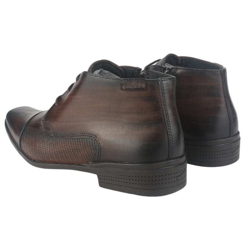 Botin Ferracini Hombre 4363 Frankfurt Tostado Casual