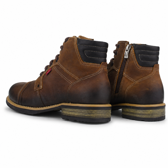 Botin Ferracini Hombre 9873 York Camel Casual