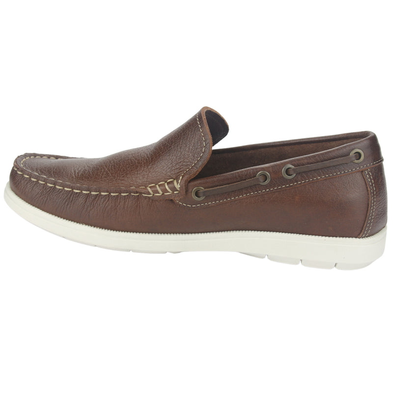 Mocasin Ferracini Hombre 4951 Euro Café Casual