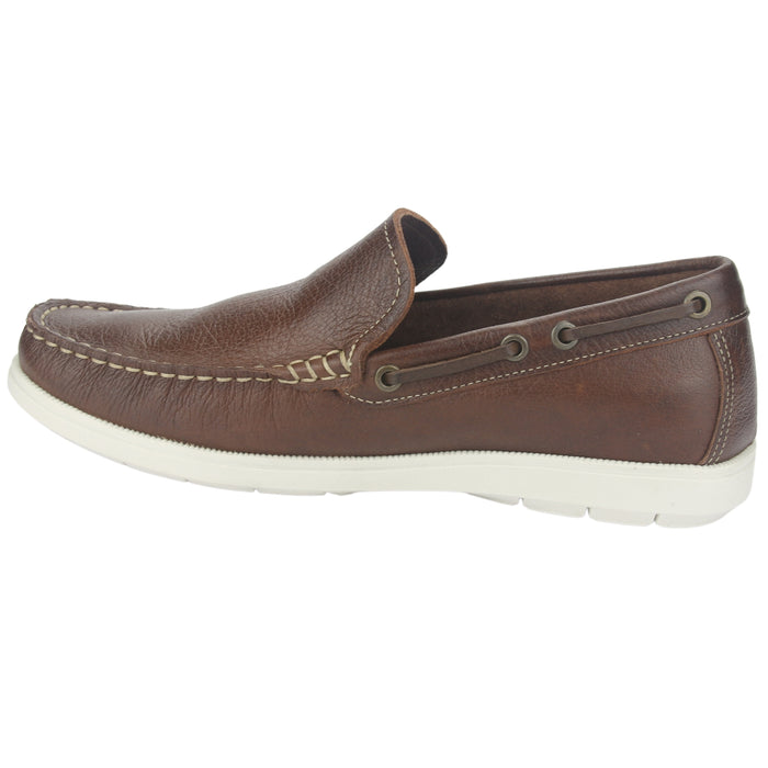 Mocasin Ferracini Euro Hombre 4951 D Café Casual