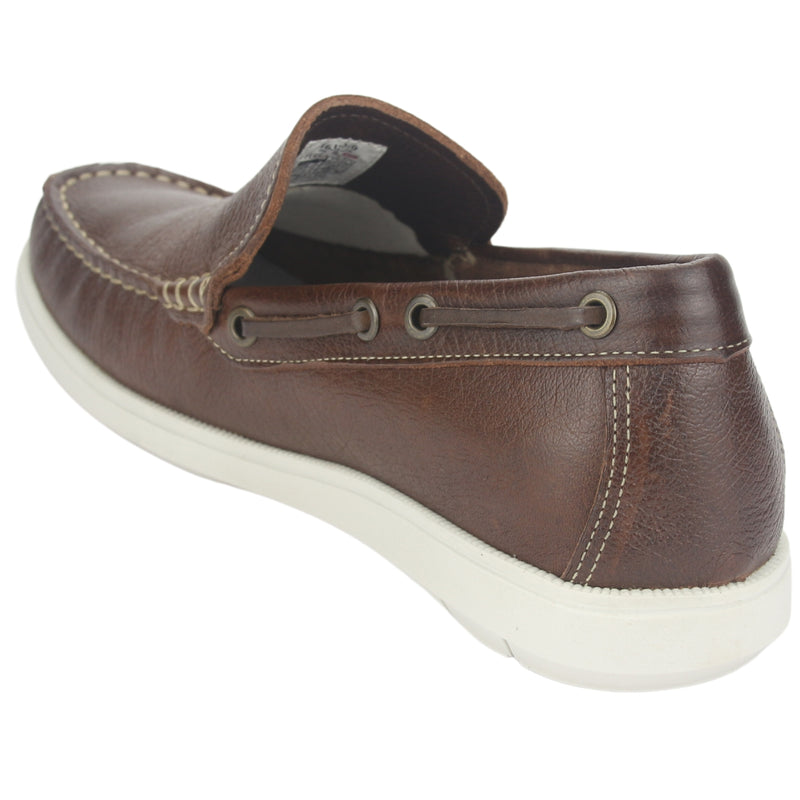Mocasin Ferracini Hombre 4951 Euro Café Casual