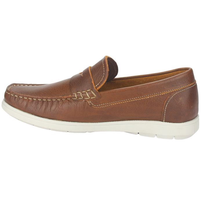 Mocasin Ferracini Euro Hombre 4952 D Conhaque Casual