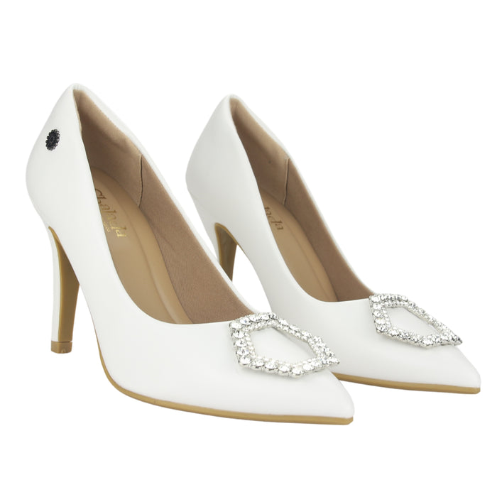 Zapato Chalada Mujer Cristal-5 Blanco Casual