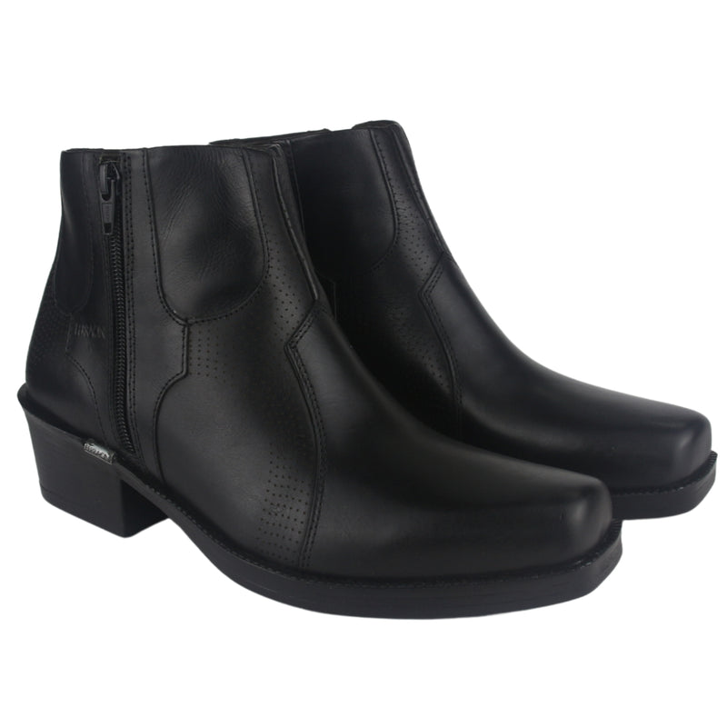 Botin Ferracini Hombre 9015 New Country Negro Casual