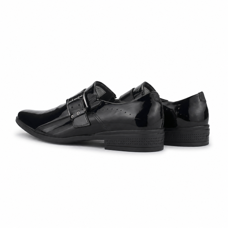 Zapato Ferracini Hombre 4373 Frankfurt Negro Charol Casual