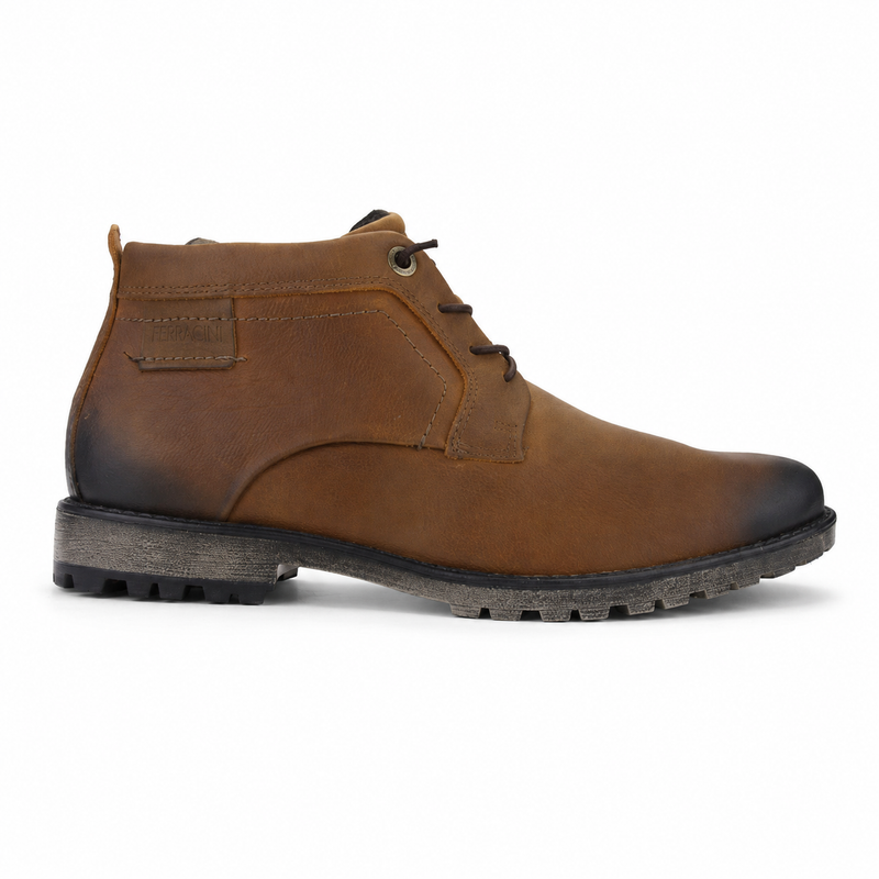 Botin Ferracini Hombre 9949 Cross Café Casual
