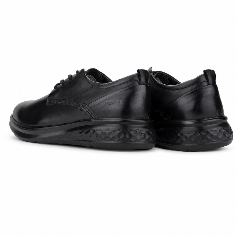 Zapato Negro Hombre Casual Ferracini Porter 6220