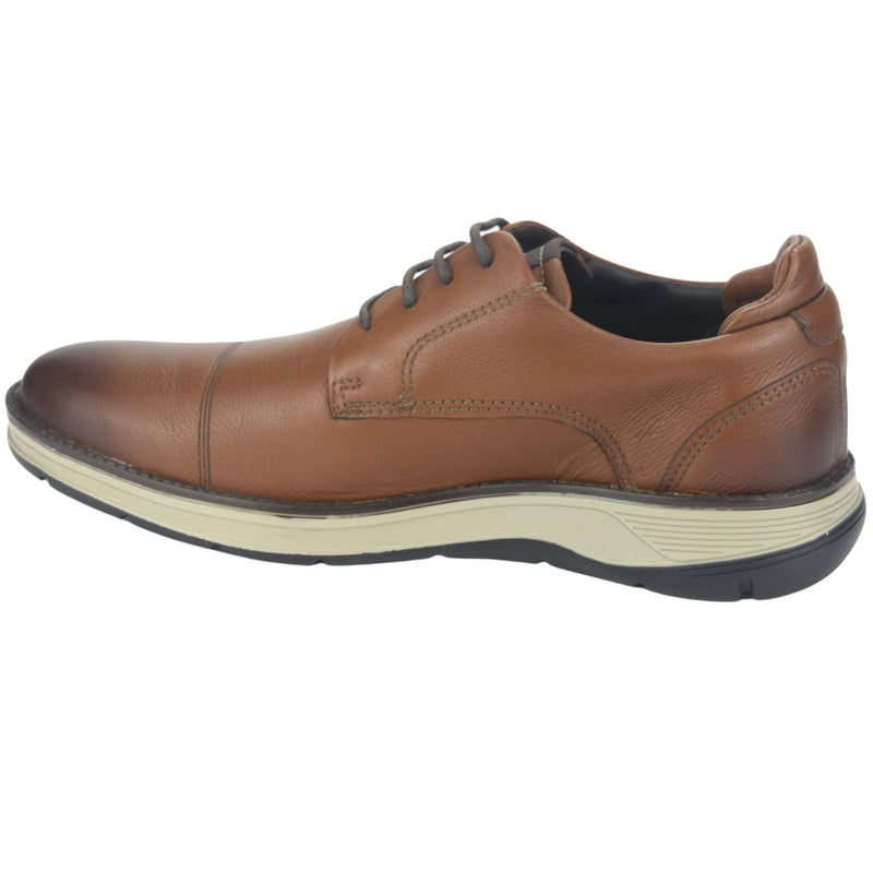 Zapato Ferracini Hombre 5541 Fluence Café Claro Casual