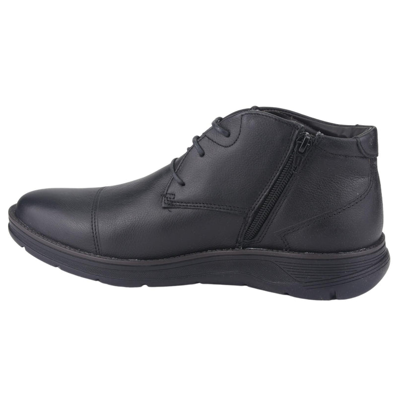 Botin Ferracini Hombre 5542 Fluence Negro/Negro Casual
