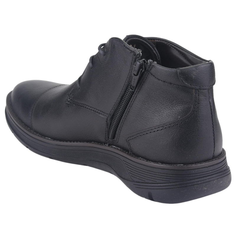 Botin Ferracini Hombre 5542 Fluence Negro/Negro Casual
